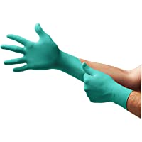 Ansell TouchNTuff 92-500 Guantes Desechables de Nitrilo- Sectores Químico- de Manipulación de Alimentos- Mecánico- verde…